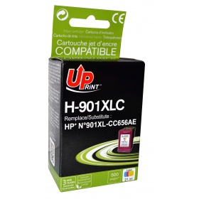 UPRINT CARTOUCHE REMANUFACTUREE HP 963XL-REMPLACE 3JA30AE NOIR (Compatible)